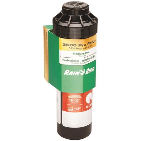 Rain Bird 13 ft. - 18 ft. Half Circle Simple-Adjust Mini Rotor 12SAH